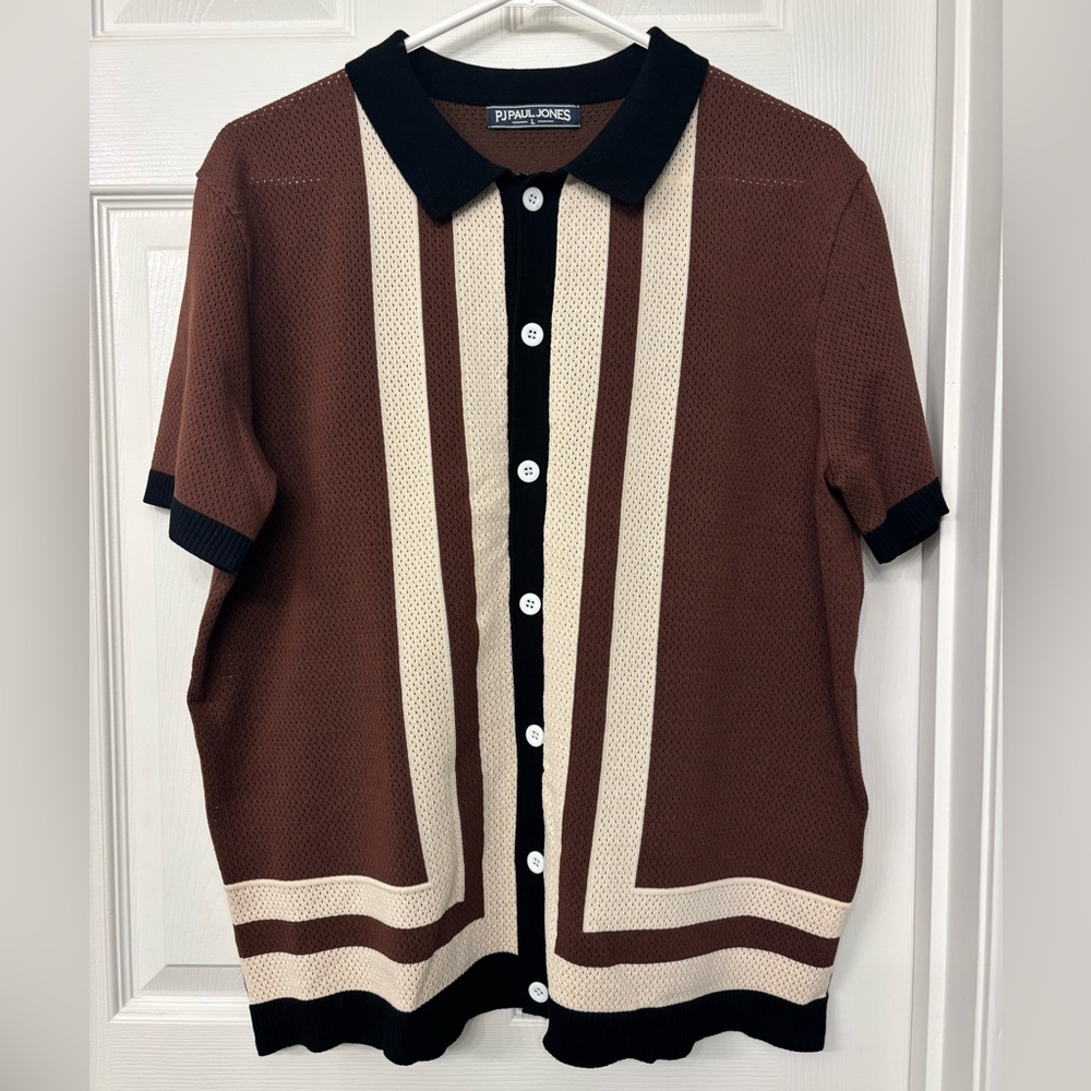 Paul Jones men’s knitted polo